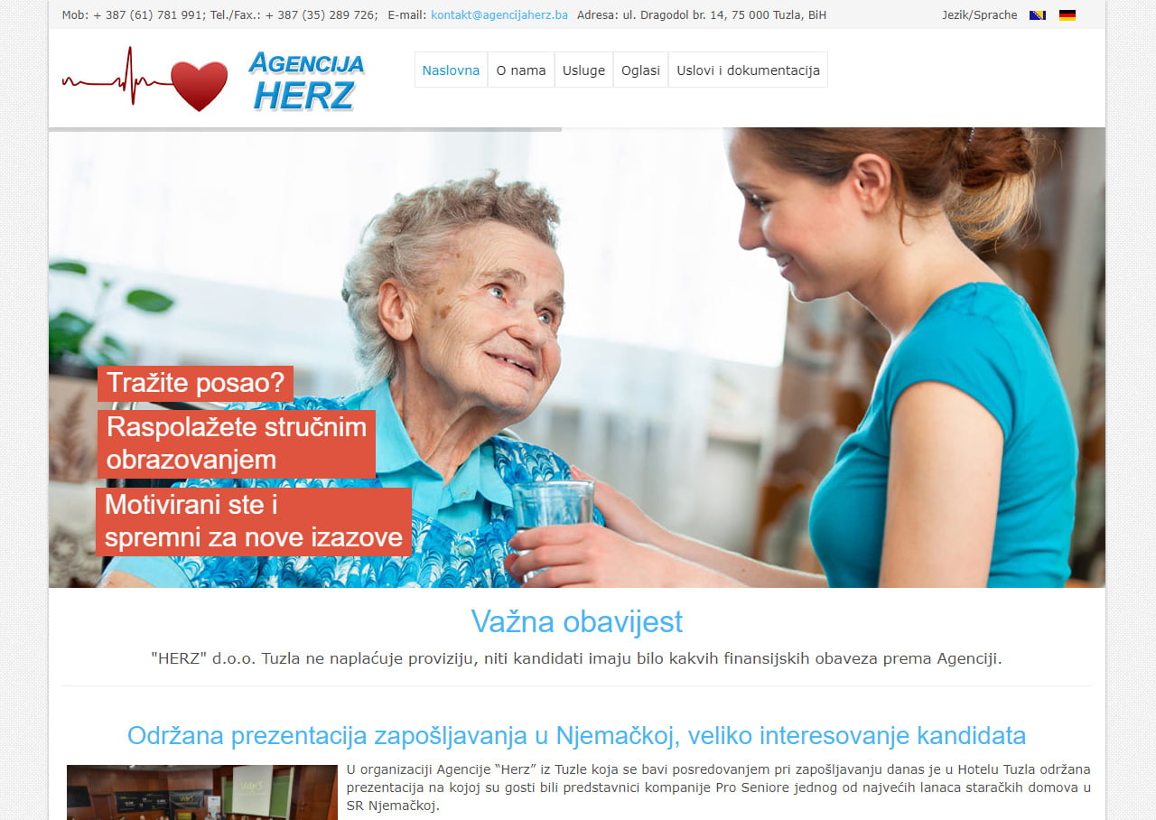 agencijaherz.ba