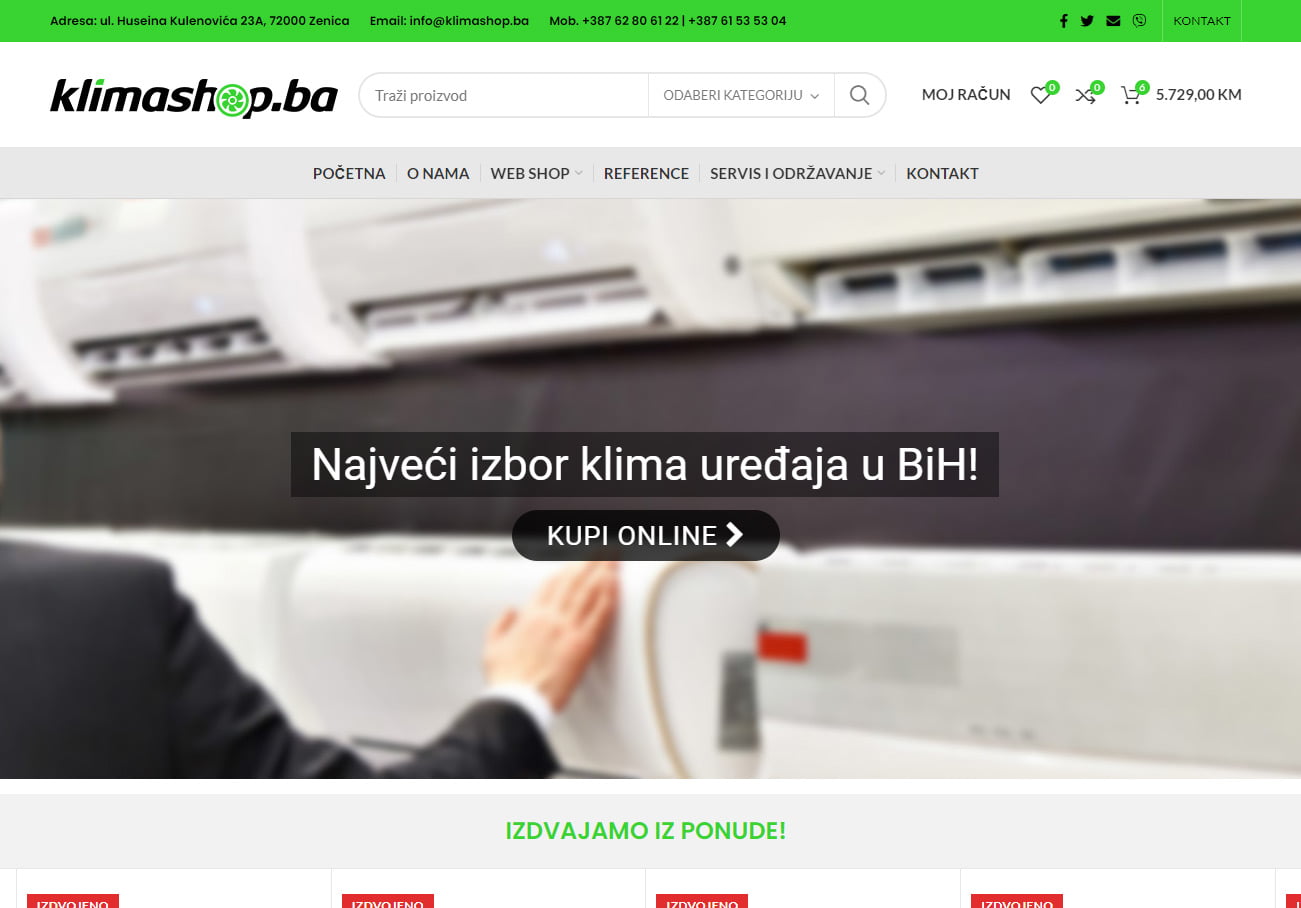 klimashop.ba